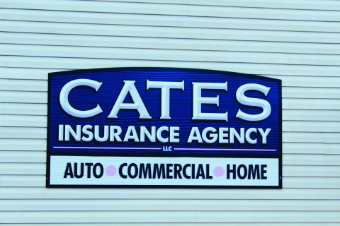 Cates Insurance Agency signage