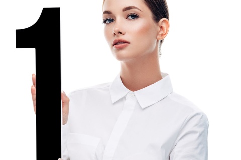 Woman Holding #1