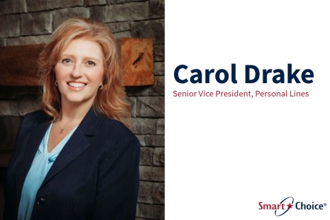 Carol Drake, Senior Vice President, Personal Lines, Smart Choice headshot