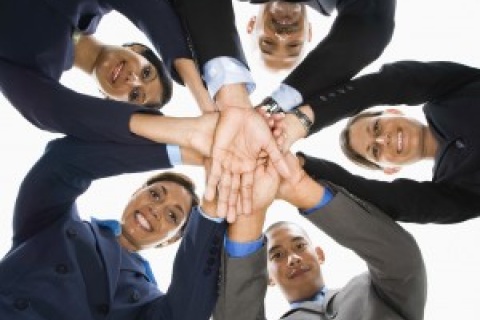 Team-huddle