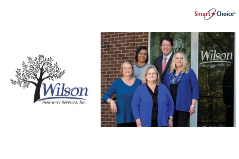 Wilson Insurance Services logo and staff