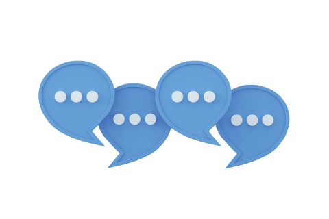 speech bubbles