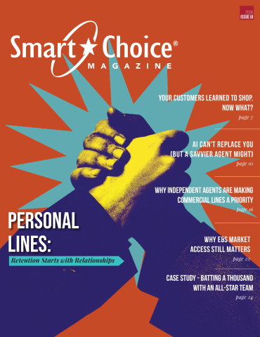 Smart Choice Magazine 2026 Issue III cover – Personal Lines: Retention Starts with Relationships